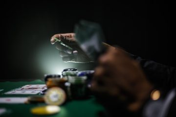 Focus On A Poker Table